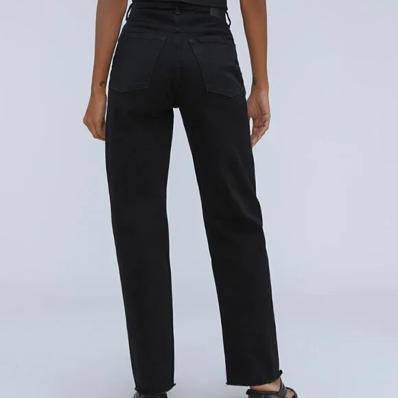 NWT Everlane Black The Way High Jean - Size 24